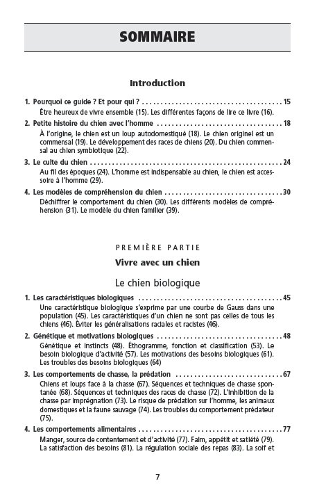 Sommaire - en PDF